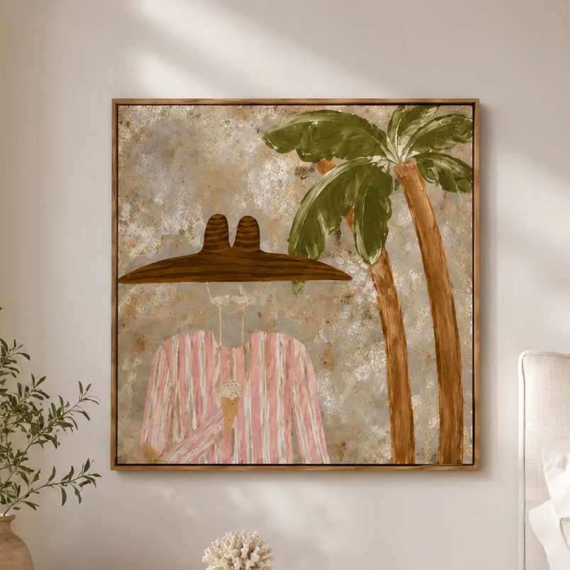 Photography Pose - Pinturas a Óleo Abstratas de Cowboy: