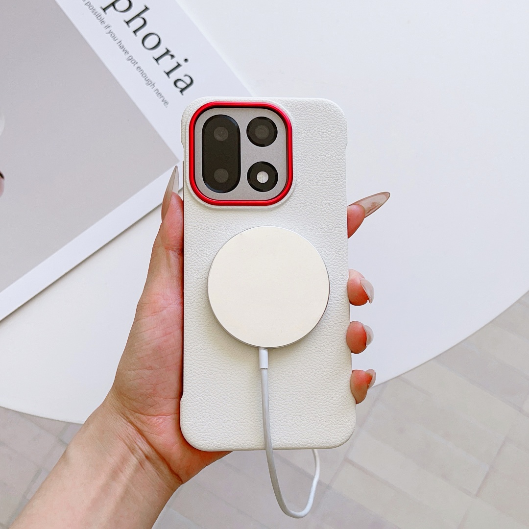 Photography With Mobile - Capa Magnética Vermelha para OnePlus 15