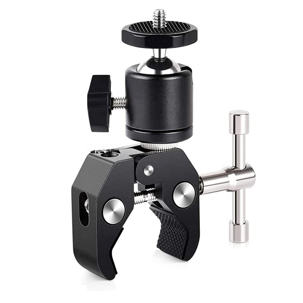 Fluid Head Tripod - Super Braçadeira ERIKOLE com 360 °