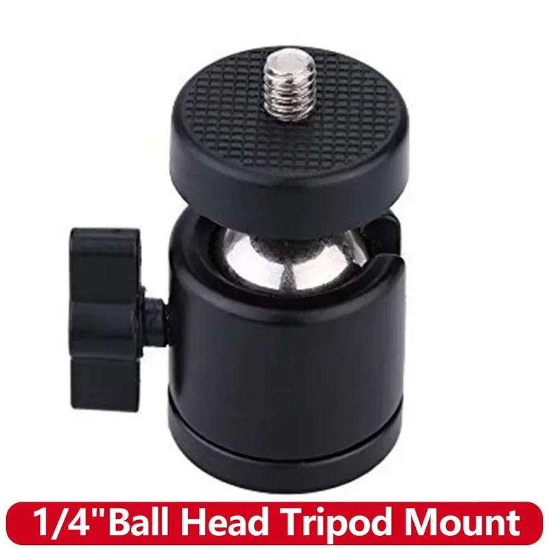 Fluid Head Tripod - Adaptador Universal Mini de Metal com