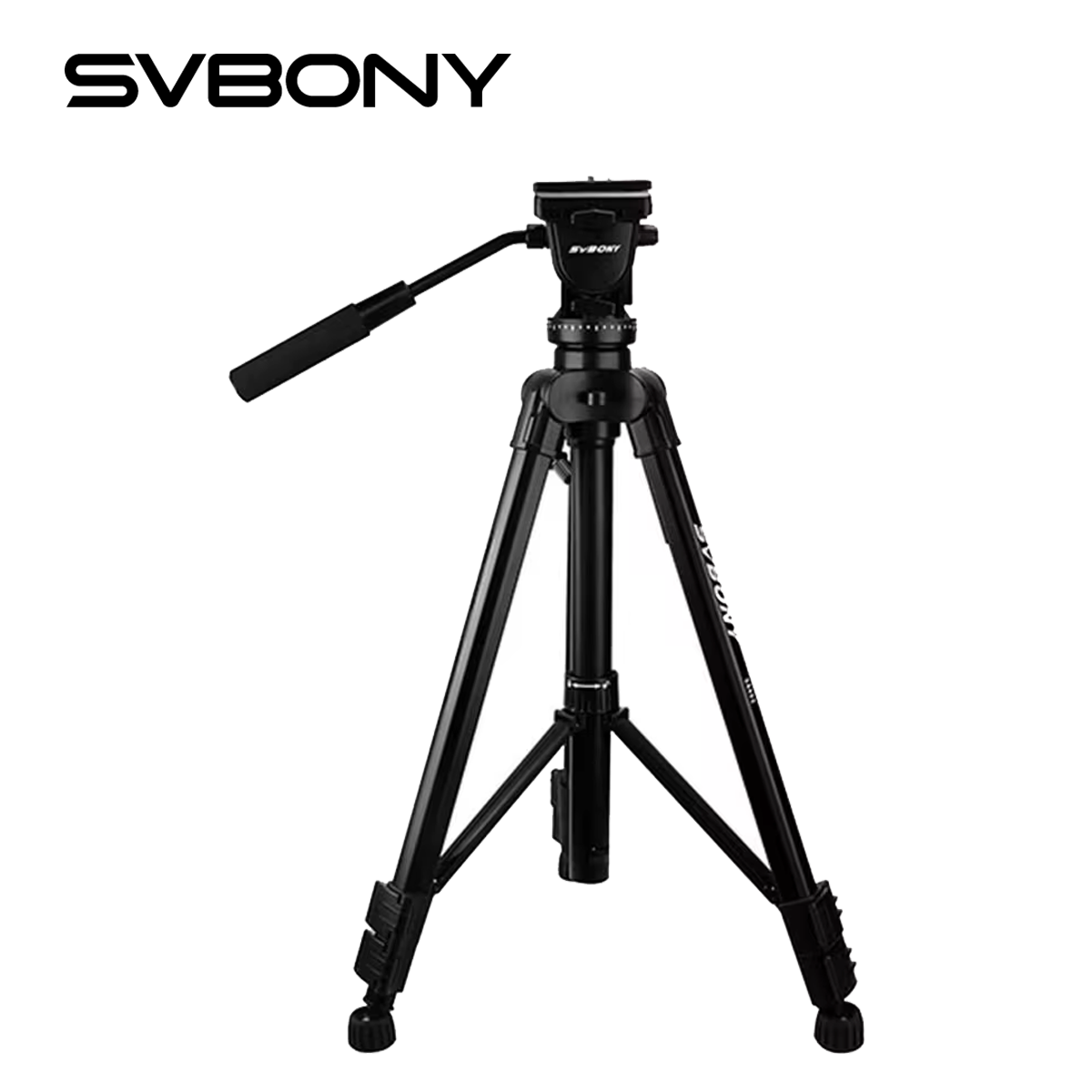 Fluid Head Tripod - Tripé Profissional Dobrável Svbony com Cabeça