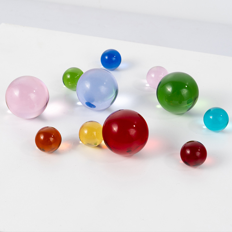 Lens Ball Crystal - Esfera de cristal colorida E9 K9