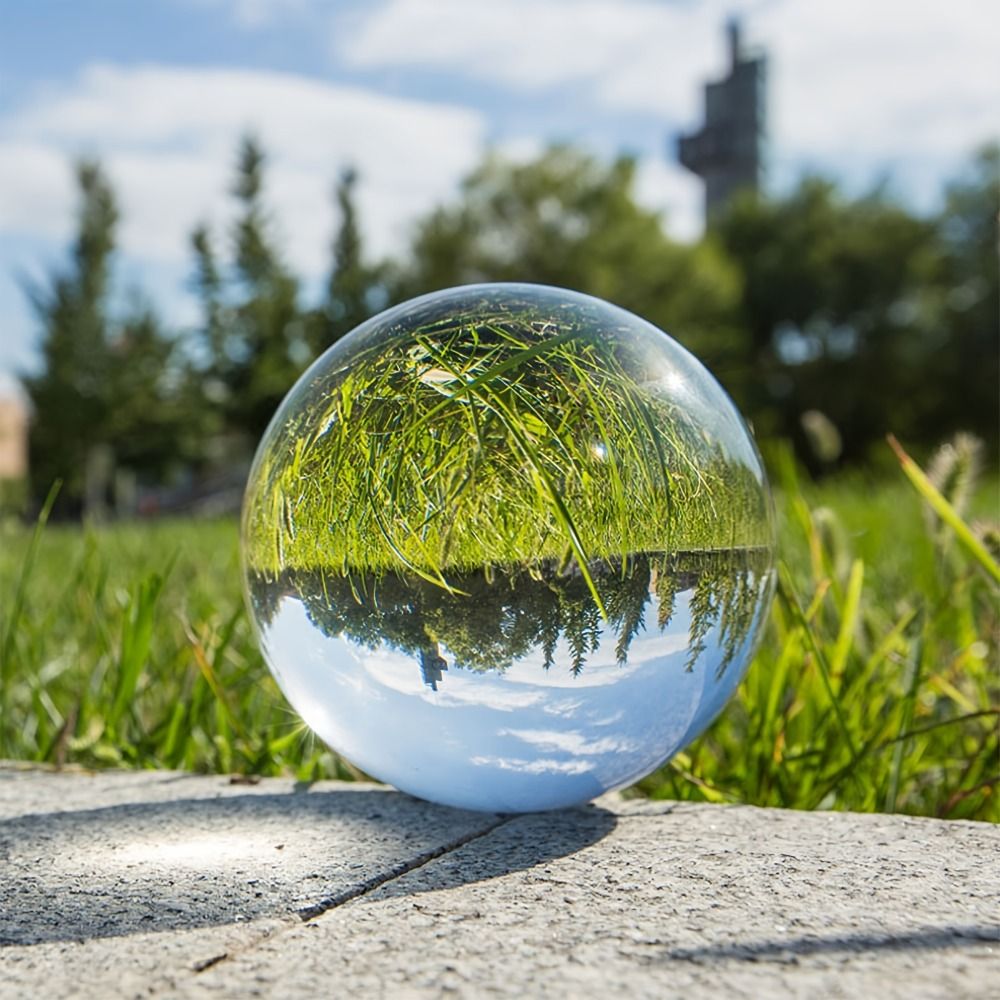 Lens Ball Crystal - Esfera de Cristal Redonda Criativa Ultra