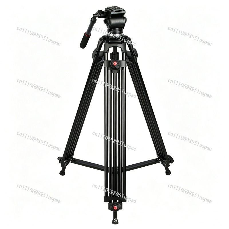 Fluid Head Tripod - Tripé Profissional JY0508 para Câmera/Vídeo com