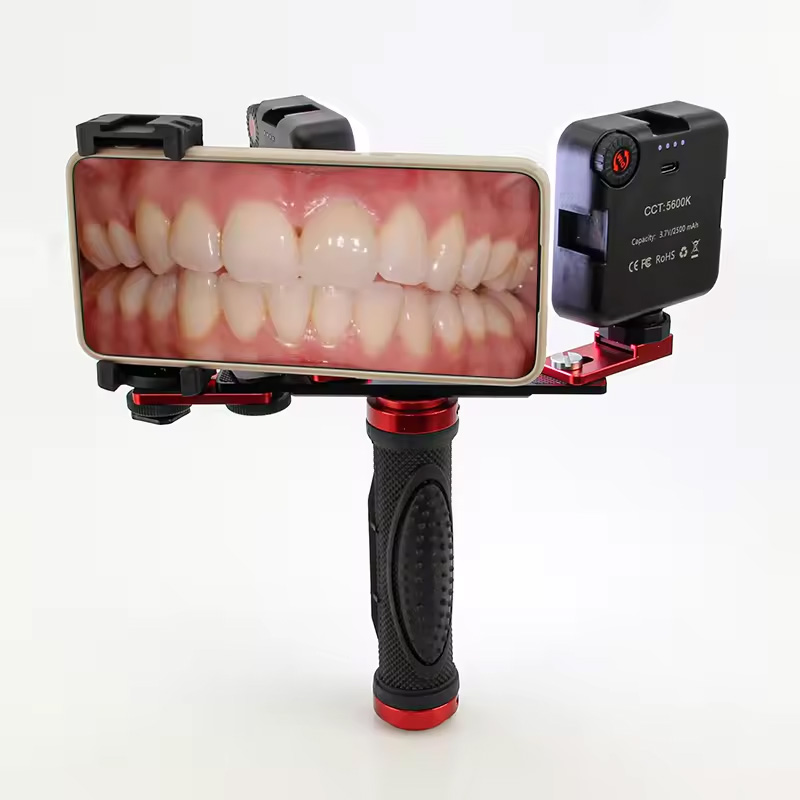 Photography With Mobile - Luz LED móvel para fotografia odontológica,
