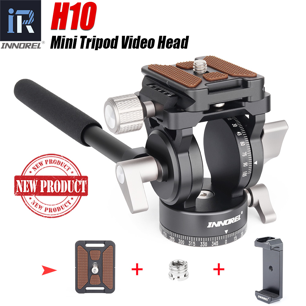 Fluid Head Tripod - Cabeça leve do tripé do amortecimento
