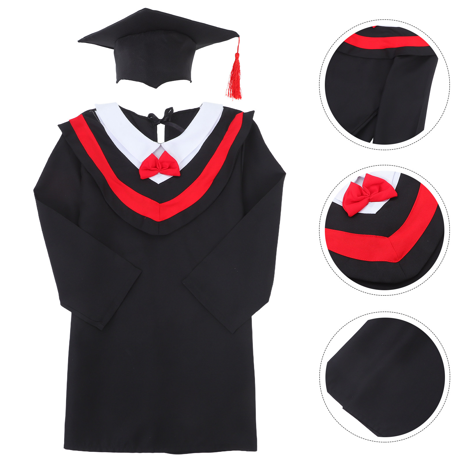 Photography Graduation - Conjunto de vestido de formatura infantil,
