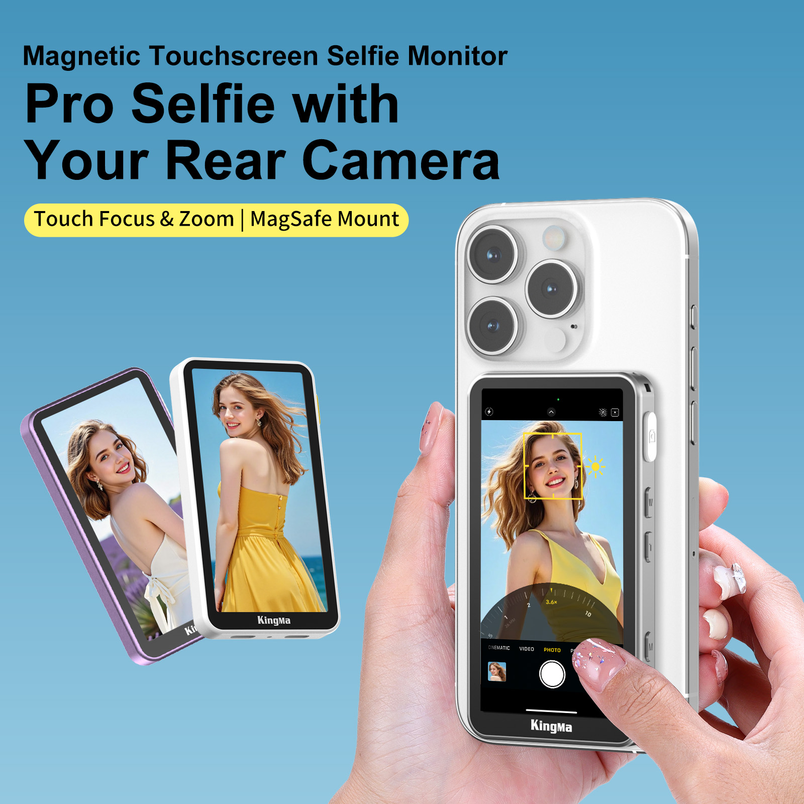 Photography Blog - Ph02 ultra telefone vlog selfie monitor