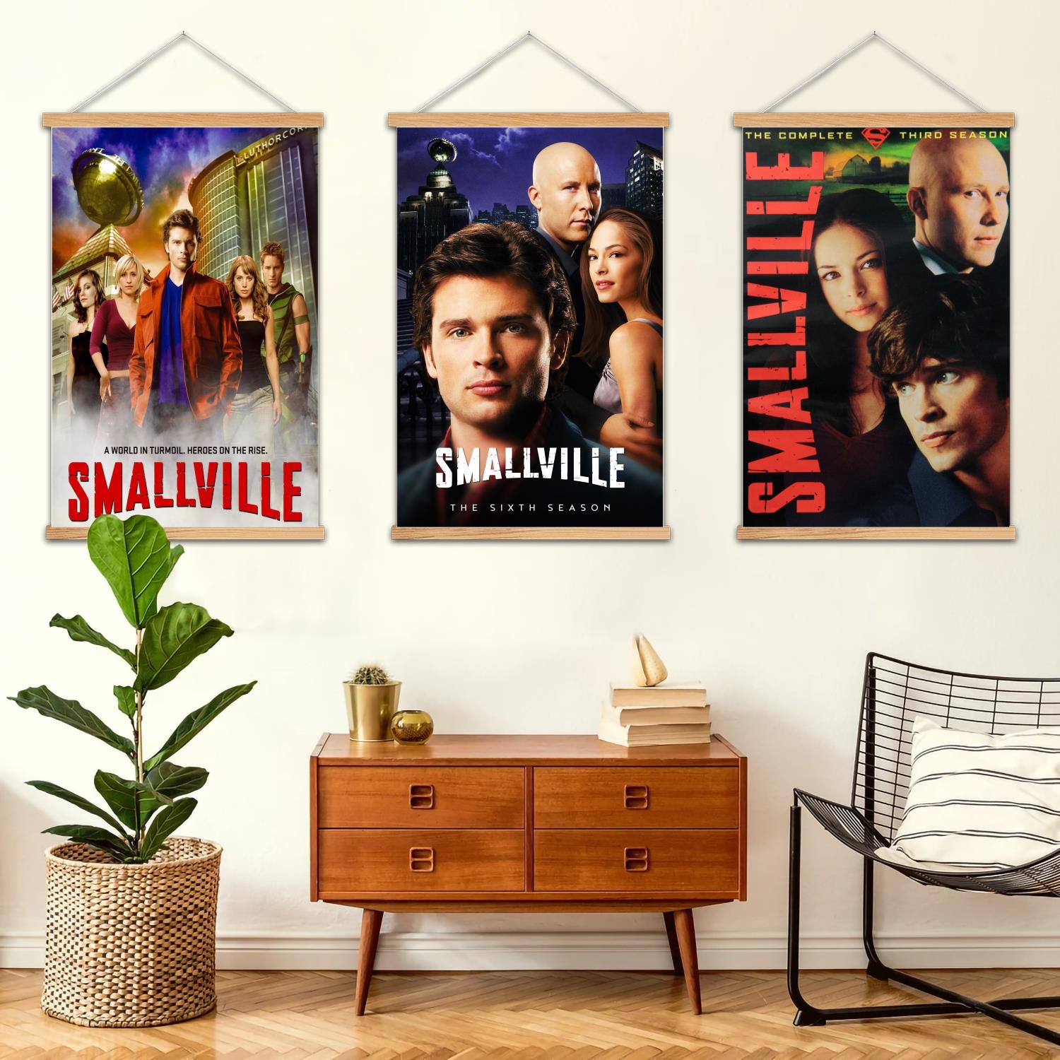 Photography Pose - Smallville emoldurado pintura de parede cartaz