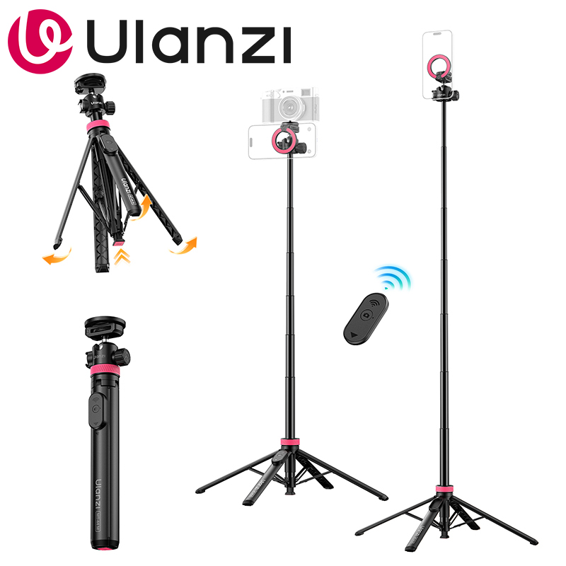 Fluid Head Tripod - Ulanzi MT-44 M Bastão de Selfie