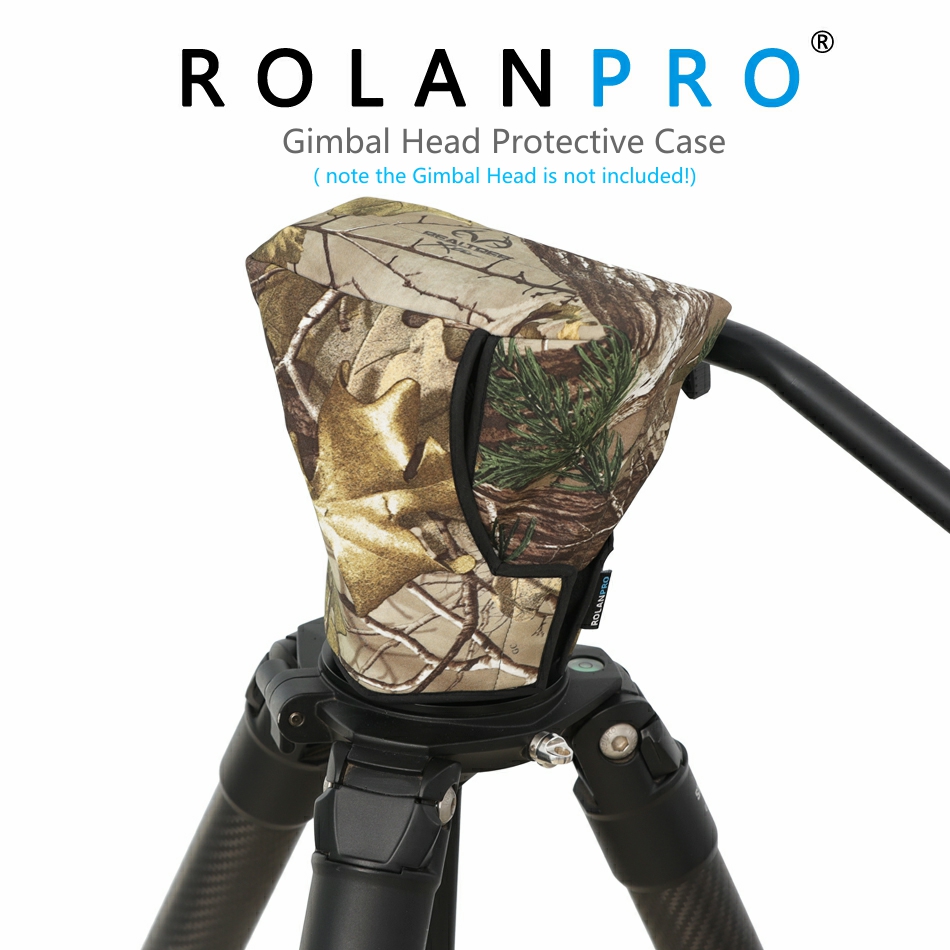Fluid Head Tripod - ROLANPRO Fluid Head Hidráulica Tripé Head