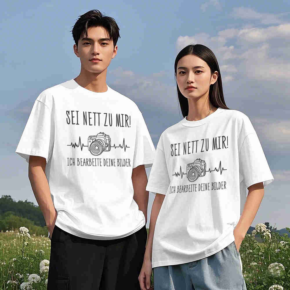 Camiseta de Manga Curta com Te - Photography Quotes Short avaliação e preço