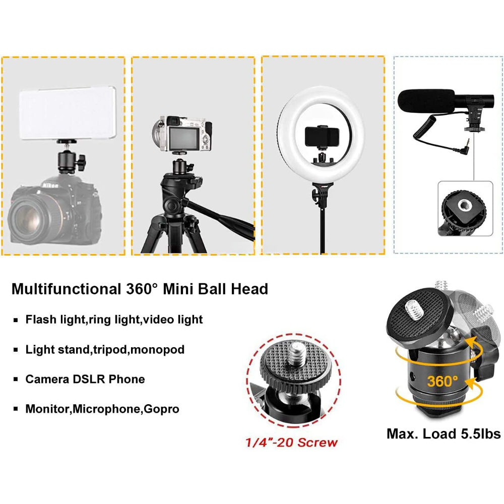 Super Braçadeira ERIKOLE com 3 - Fluid Head Tripod avaliação e preço