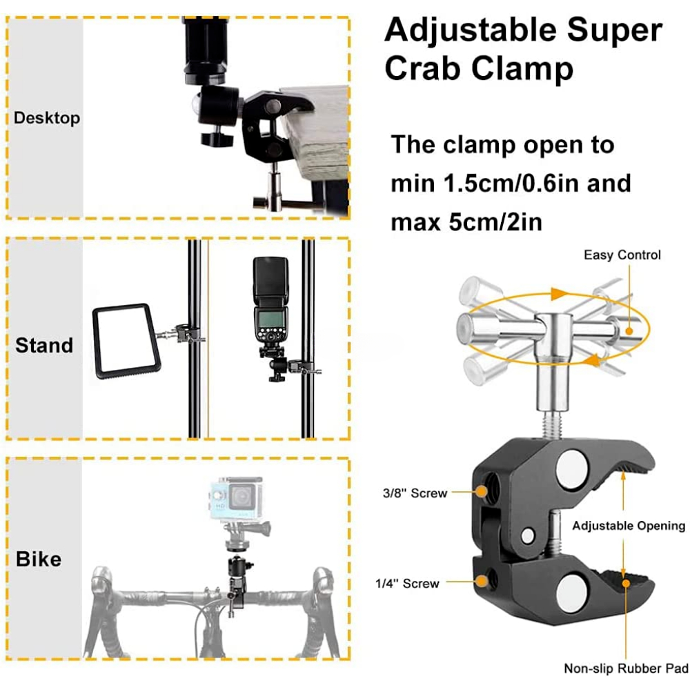 Super Braçadeira ERIKOLE com 3 - Fluid Head Tripod avaliação e preço