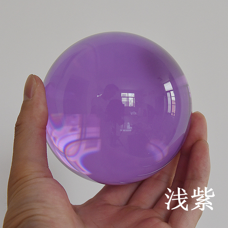 Esfera de cristal colorida E9  - Lens Ball Crystal avaliação e preço