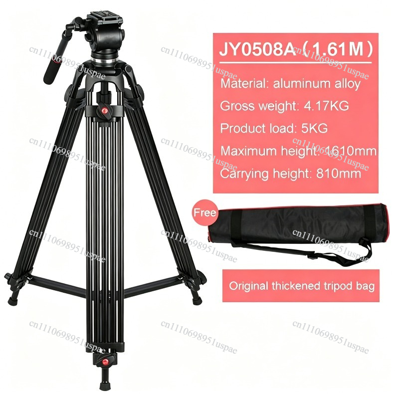 Tripé Profissional JY0508 para - Fluid Head Tripod avaliação e preço