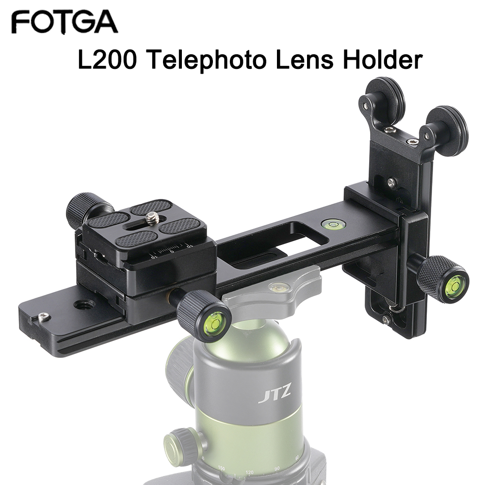 FOTGA L200 10kg/22lb Carga Tel - Fluid Head Tripod avaliação e preço