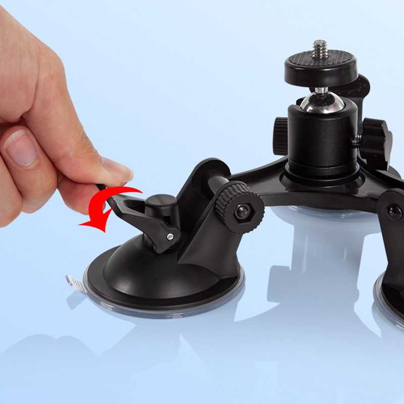 Suporte de Ventosa Forte com T - Fluid Head Tripod avaliação e preço