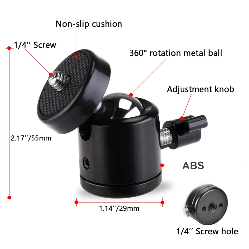 Base Adaptadora de Cabeça Esfé - Fluid Head Tripod avaliação e preço