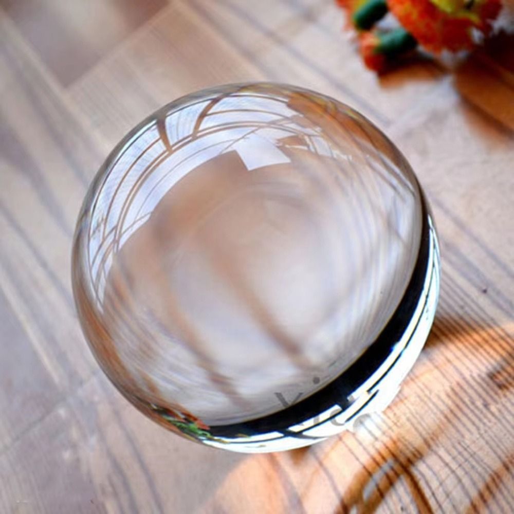 Esfera de Cristal Redonda Tran - Lens Ball Crystal avaliação e preço