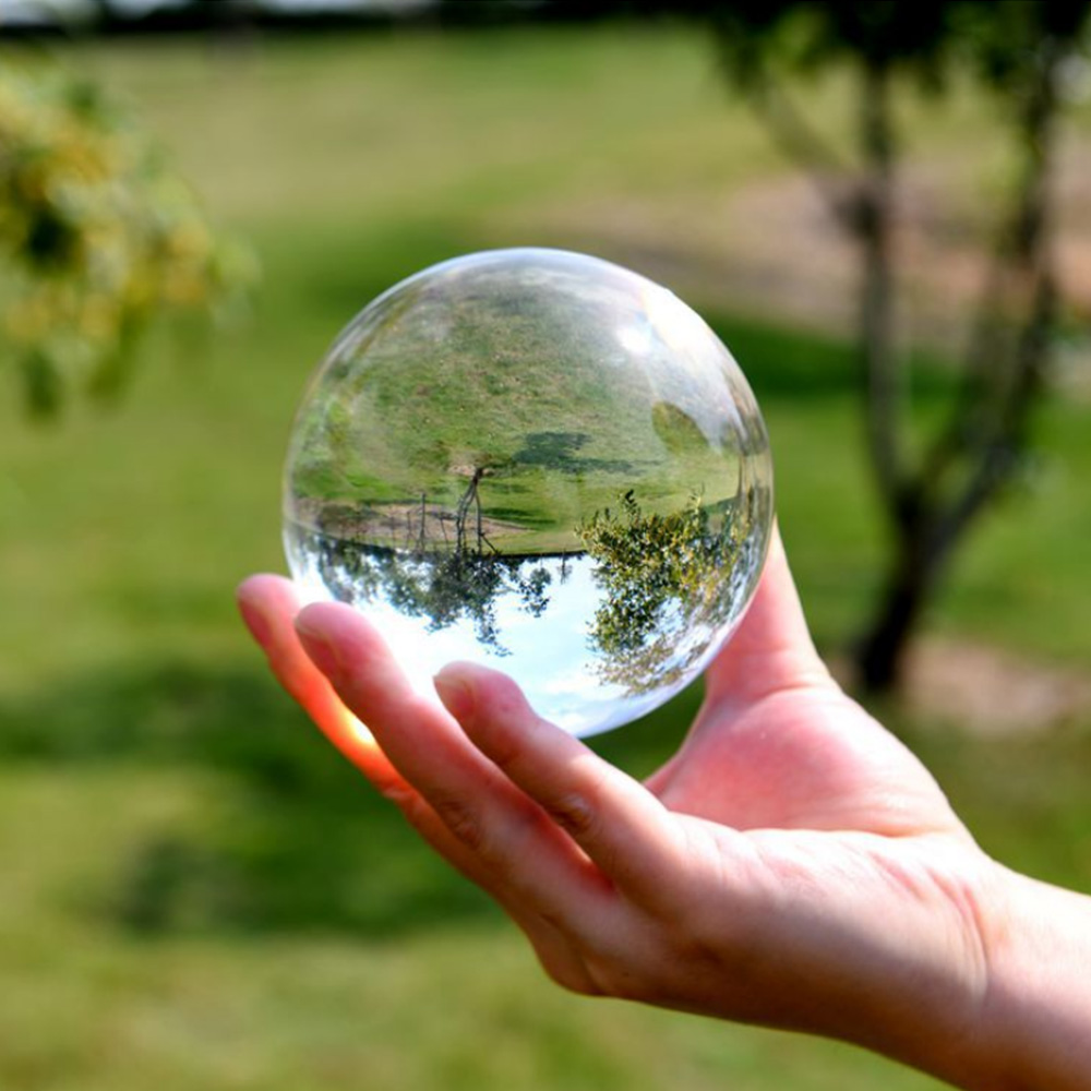 60/80mm K9 Cristal Transparent - Lens Ball Crystal avaliação e preço